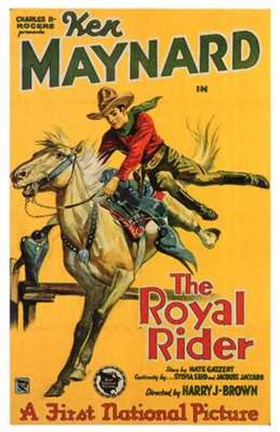 Framed Royal Rider Print