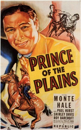 Framed Prince of the Plains Print