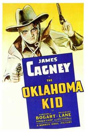Framed Oklahoma Kid James Cagney Print