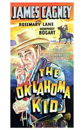 Framed Oklahoma Kid Cowboys Print