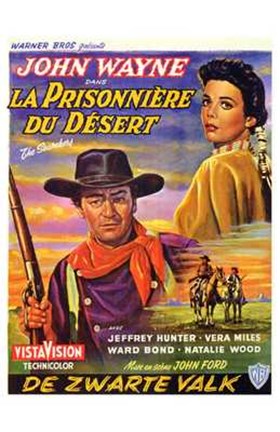 Framed Searchers (french) Print
