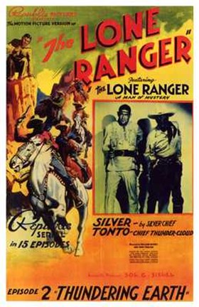 Framed Lone Ranger - Episode 2 Print