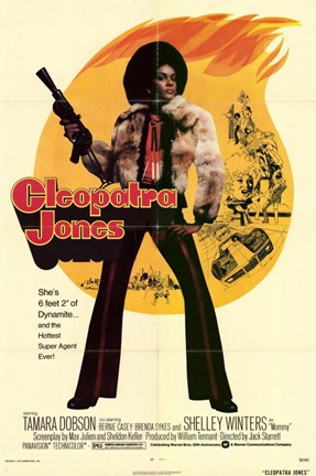 Framed Cleopatra Jones, c.1973 - style B Print