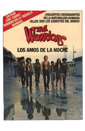 Framed Warriors Los Amos de la Noche Print