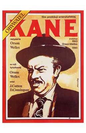 Framed Citizen Kane Poster Print