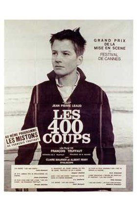 Framed 400 Blows - French Print
