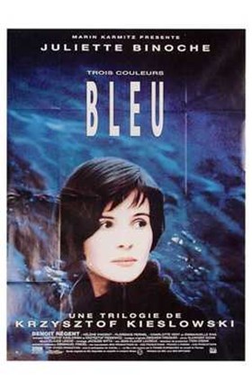 Framed Trois Couleurs: Bleu French Film Poster Print