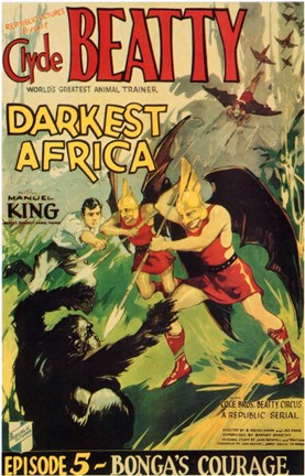 Framed Darkest Africa - Episode 5 Print