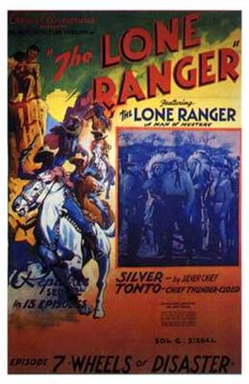 Framed Lone Ranger - Episode 7 Print