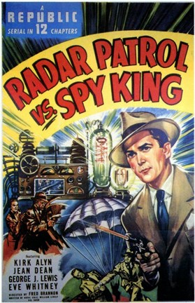 Framed Radar Patrol Vs Spy King Print