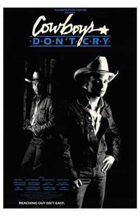 Framed Cowboys Don&#39;t Cry Print