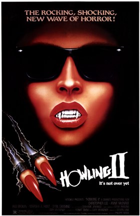 Framed Howling 2: Your Sister is a Werewolf Print