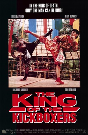Framed King of the Kickboxers Print