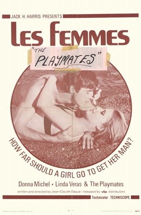 Framed Les Femmes Print