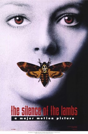 Framed Silence of the Lambs - a major motion picture Print