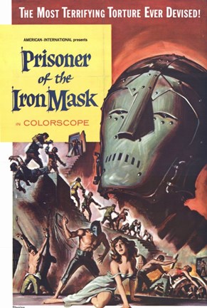 Framed Prisoner of the Iron Mask Print