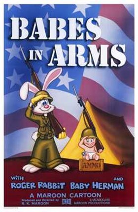 Framed Roger Rabbit: Babes in Arms Print