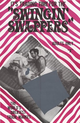 Framed Swingin&#39; Swappers Print
