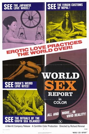 Framed World Sex Report Print