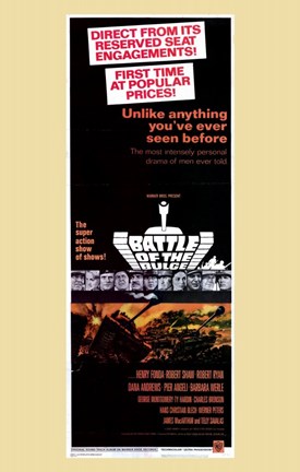 Framed Battle of the Bulge Print