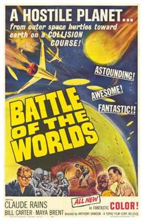 Framed Battle of the Worlds Print