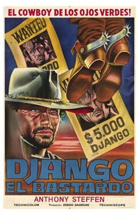 Framed Django the Bastard Print