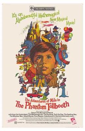 Framed Phantom Tollbooth Musical Movie Print