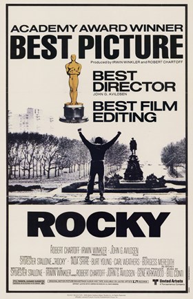 Framed Rocky Best Picture Print