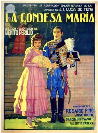 Framed Condesa Maria  La Print