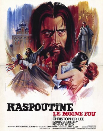 Framed Rasputin - the Mad Monk Print