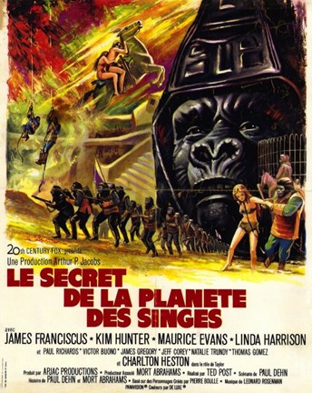Framed Beneath the Planet of Apes - vintage Print