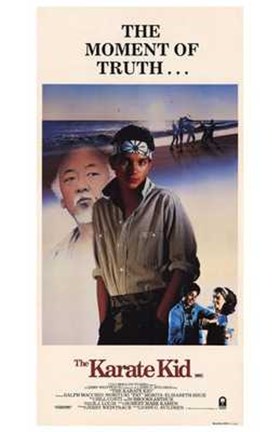 Framed Karate Kid Moment of Truth Print