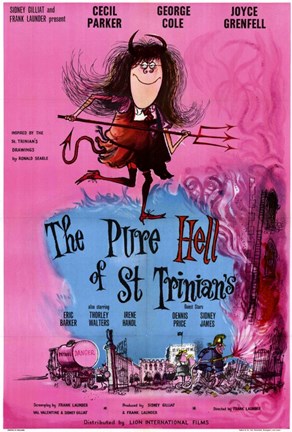 Framed Pure Hell of St Trinian&#39;s Print