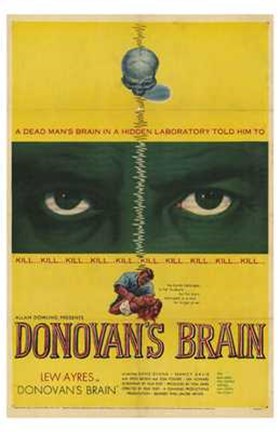 Framed Donovan&#39;s Brain Print