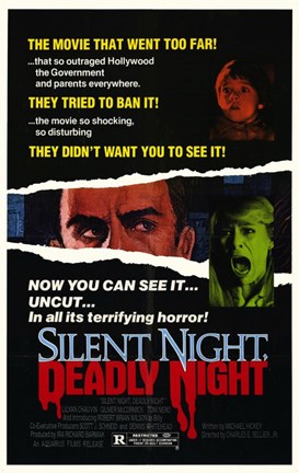 Framed Silent Night Deadly Night Print