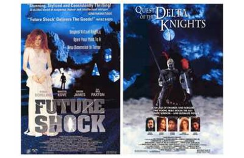 Framed Future Shock-Quest of the Delta Knights Print