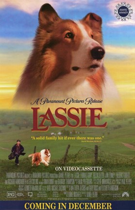 Framed Lassie Print