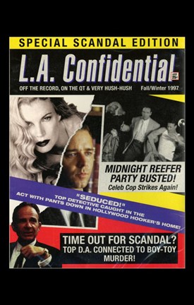 Framed La Confidential - Special Scandal Edition Print