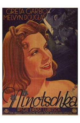 Framed Ninotchka Greta Garbo Print