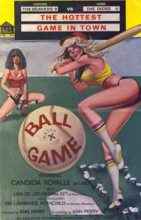 Framed Ball Game Print