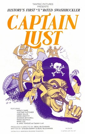 Framed Captain Lust Print