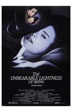 Framed Unbearable Lightness of Being (movie poster) Print