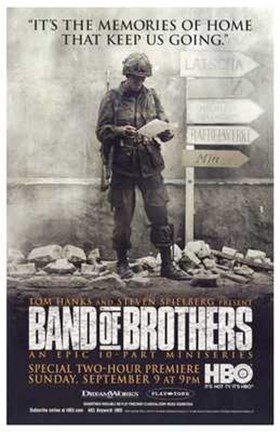 Framed Band of Brothers Memories Keep Us Going Print
