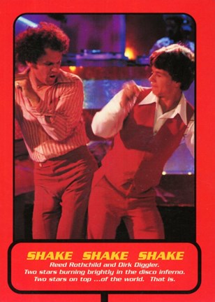 Framed Boogie Nights - Shake Shake Shake Print