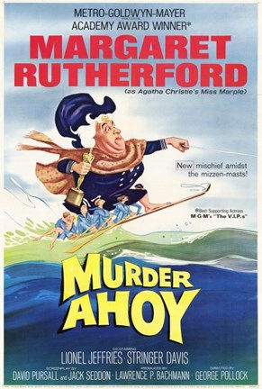 Framed Murder Ahoy Print