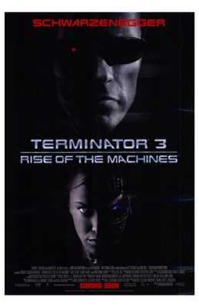 Framed Terminator 3: Rise of the Machines Movie Print