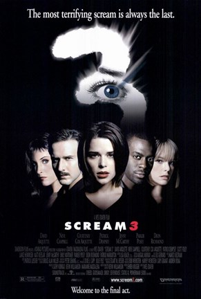 Framed Scream 3 Print