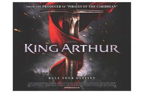 Framed King Arthur Rule Your Destiny Print