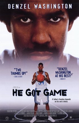 Framed He Got Game Print