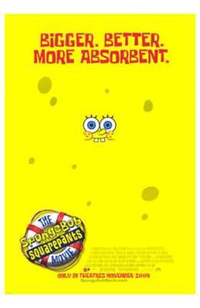 Framed Spongebob Squarepants Movie Print